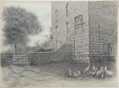 Cockle Park, Northumberland, c.1916 by Daniel Oliver